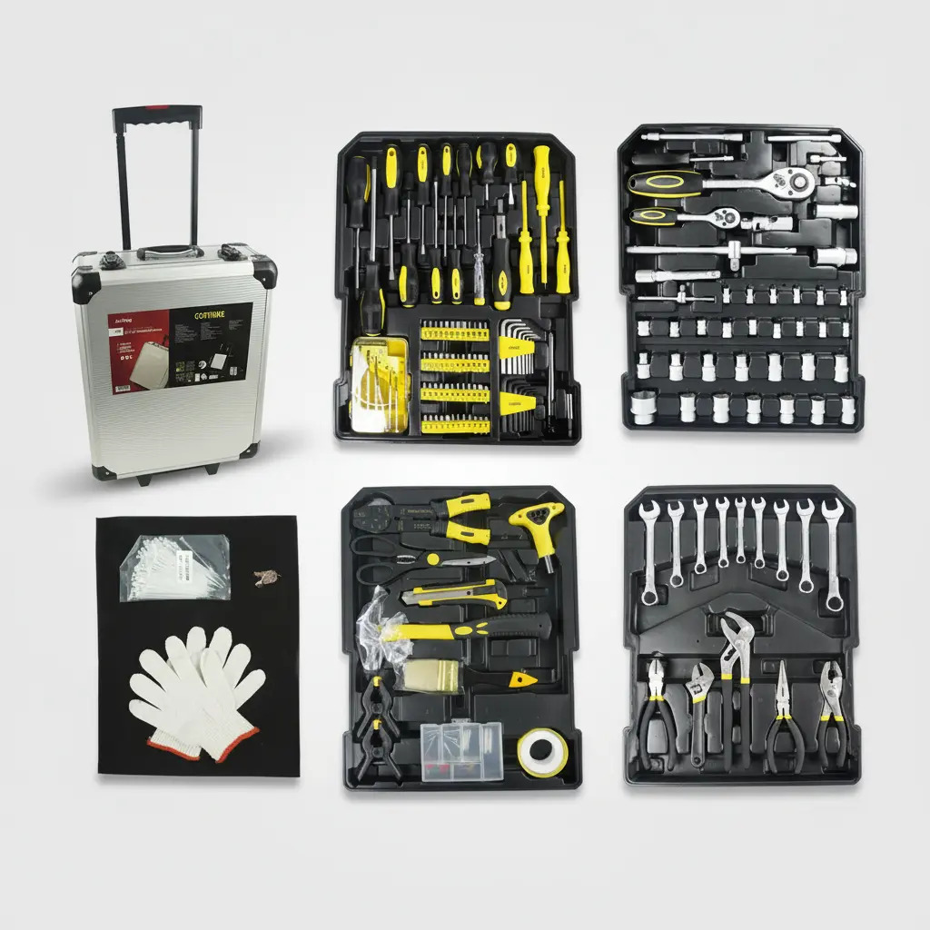 Kit Herramientas Alpina 299 Piezas Maletín Aluminio
