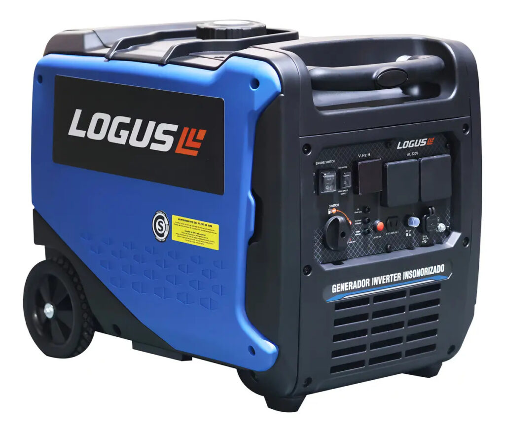 Generador Inverter Logus GI5500 5.5kW Monofásico Portátil Insonoro