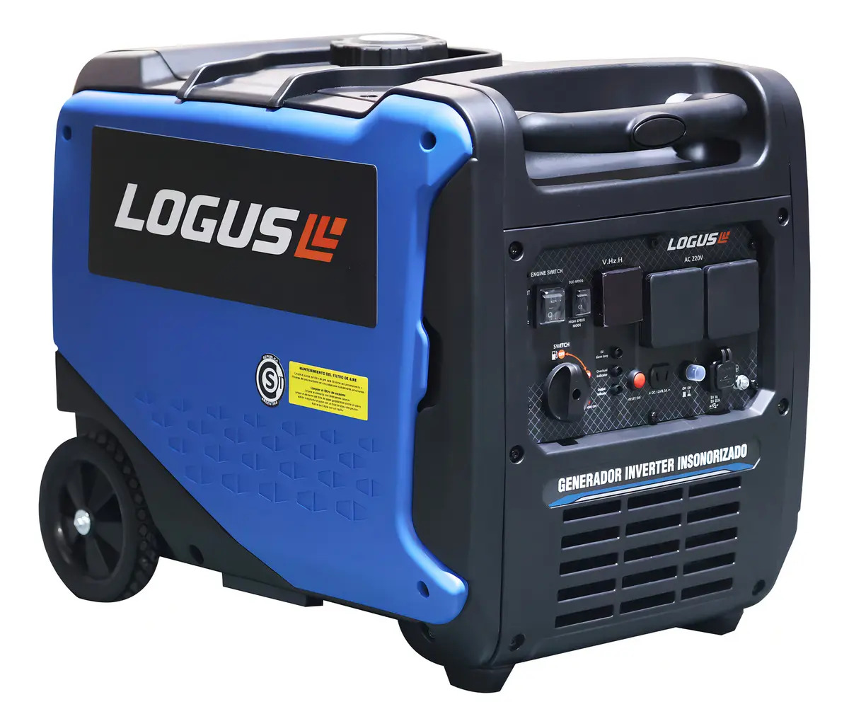 Generador Inverter Logus GI5500 5.5kW Monofásico Portátil Insonoro