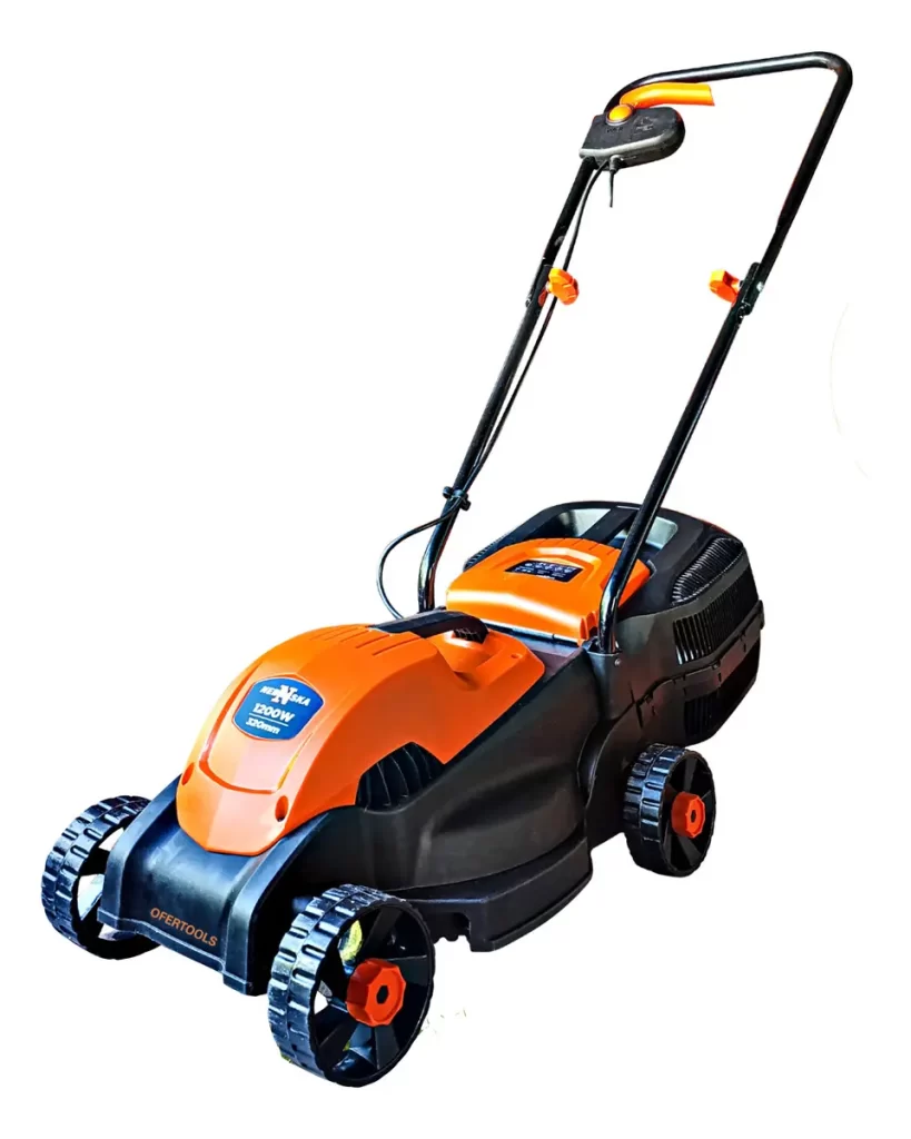 Cortadora de Césped Eléctrica Nebraska NEMECP1200 1200W + Bolsa 30L